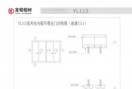 YL113系列極窄推拉門(mén)